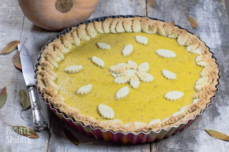 Pumpkin Pie con la ricotta - Posate Spaiate